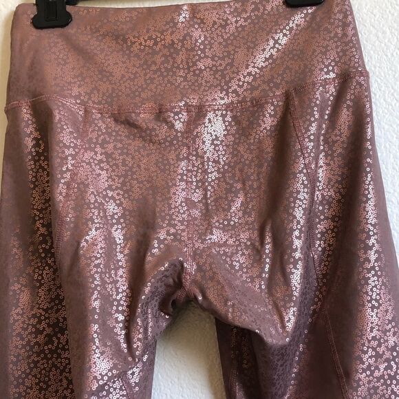 Lola Getts Women’s Bottoms Capris In Rosegold With Circles Small EUC - Picture 5 of 10